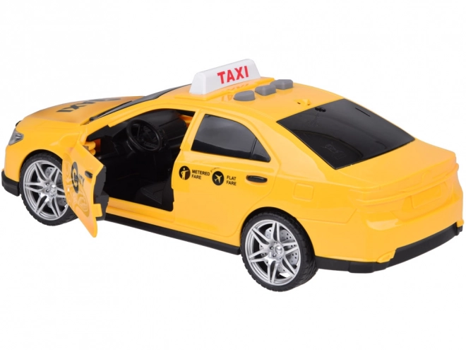 Auto taxi con suoni e luci