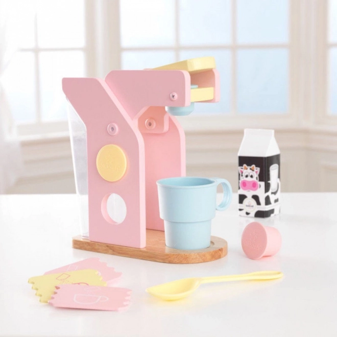 Macchina da caffè giocattolo Pastel Kidkraft