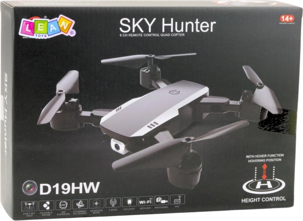 Drone Sky Hunter D19HW con fotocamera FPV Wi-Fi