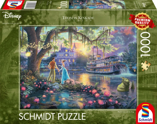 Puzzle Principessa e il ranocchio 1000 pezzi