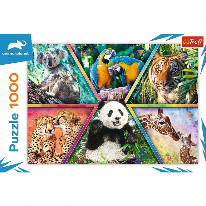 Puzzle Trefl Mondo Animale 1000 pezzi