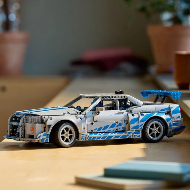Mattoncini Technic Nissan Skyline GT-R dal film Fast & Furious