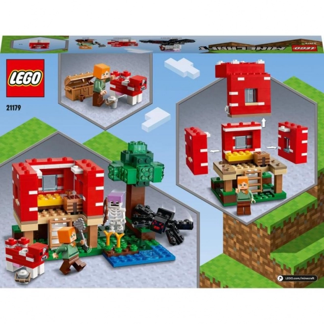 Lego Minecraft Casa Del Fungo