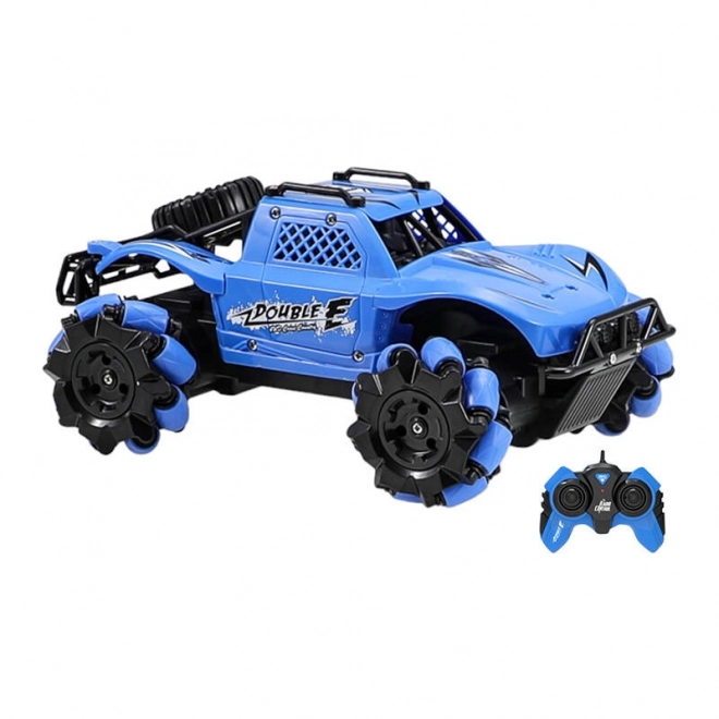 Auto Radiocomandata 1:18 Double Eagle Buggy Multidirezionale Blu