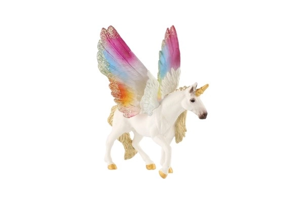 Unicorno con Ali Arcobaleno