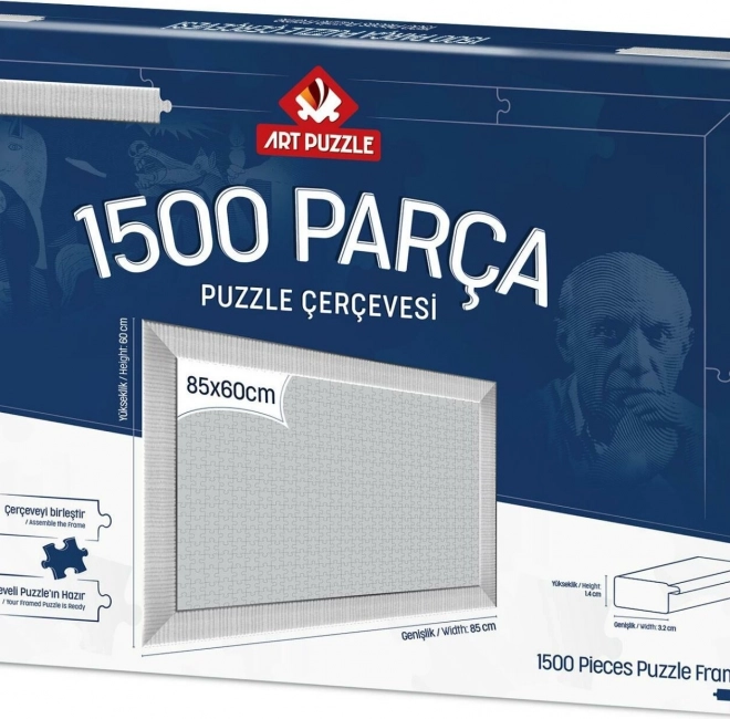 Cornice per puzzle 85x60 cm bianca