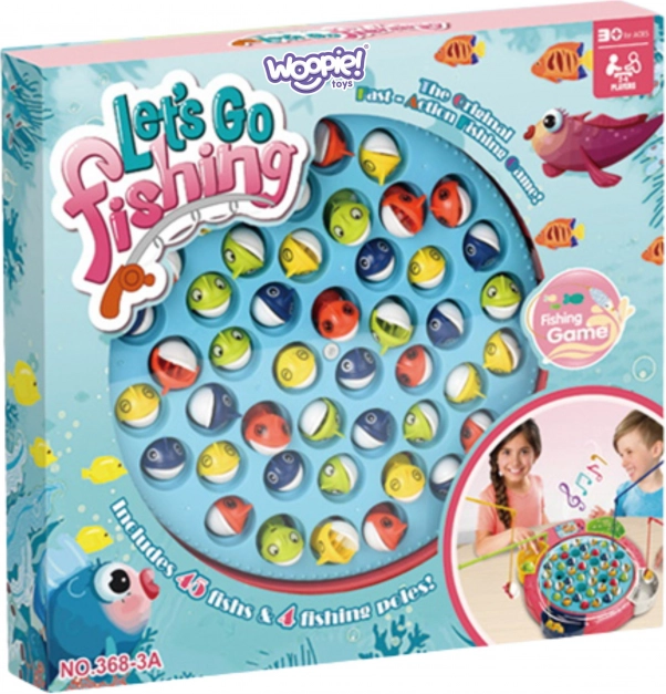 WOOPIE Gioco di Pesca per 4 giocatori
