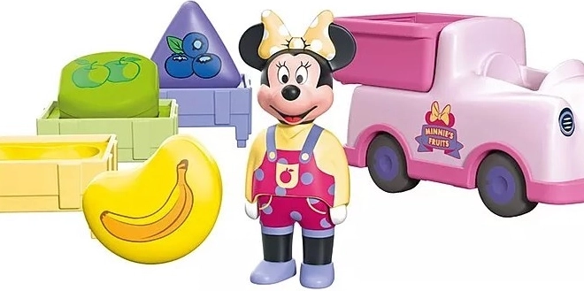 Set di figurine JUNIOR & Disney Mickey Mouse e smistatore di frutta