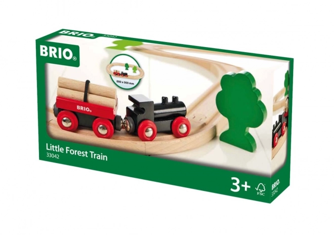 Set treno piccolo foresta Brio