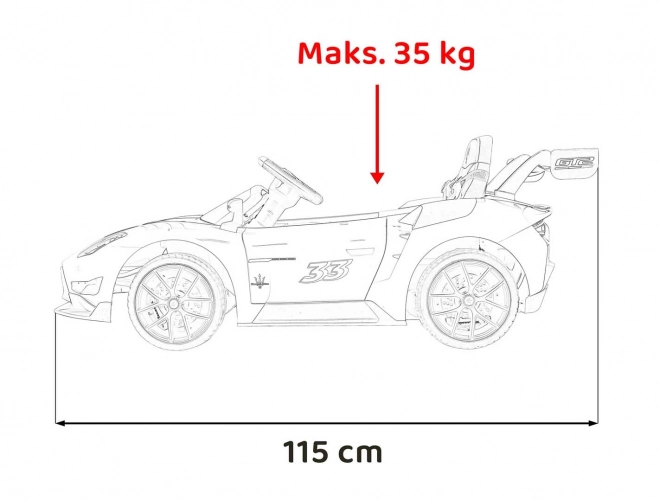 Maserati MC20 GT2 veicolo nero