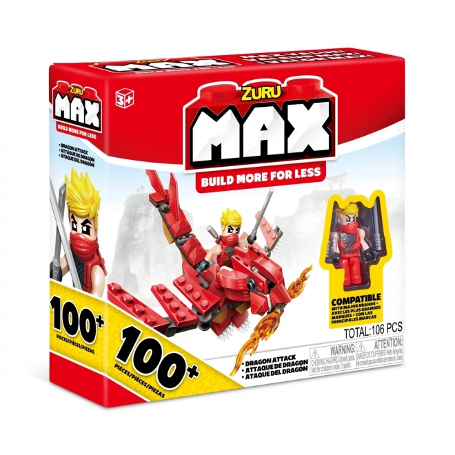 Set Costruzioni MAX Build More 100+ Elementi