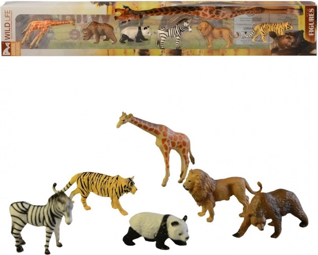 MaDe Animali tropicali in box - set di 6 figurine