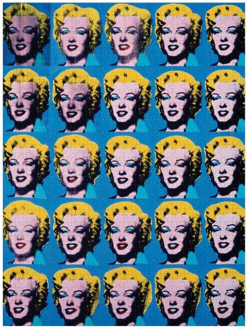 Puzzle doppio Andy Warhol Marilyn