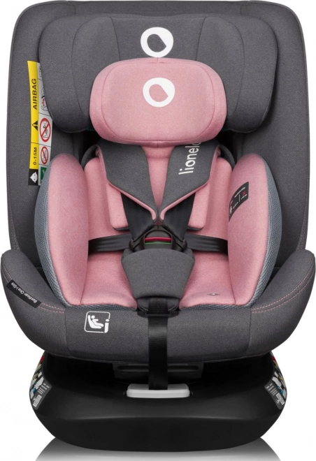 Seggiolino auto Lionelo Bastiaan i-Size rosa