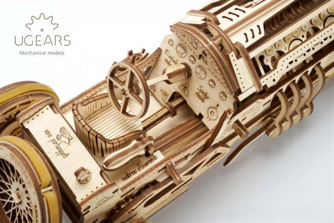 Puzzle 3D UGEARS Auto da Gran Premio U-9