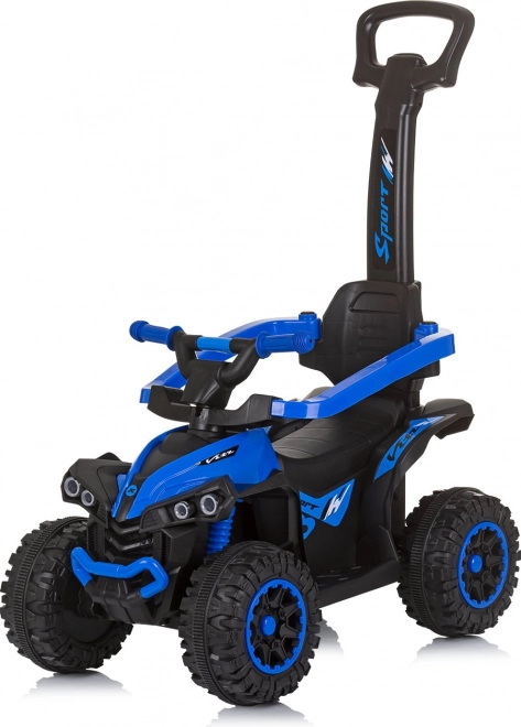 Chipolino passeggino ATV blu con tettuccio e maniglia direzionale