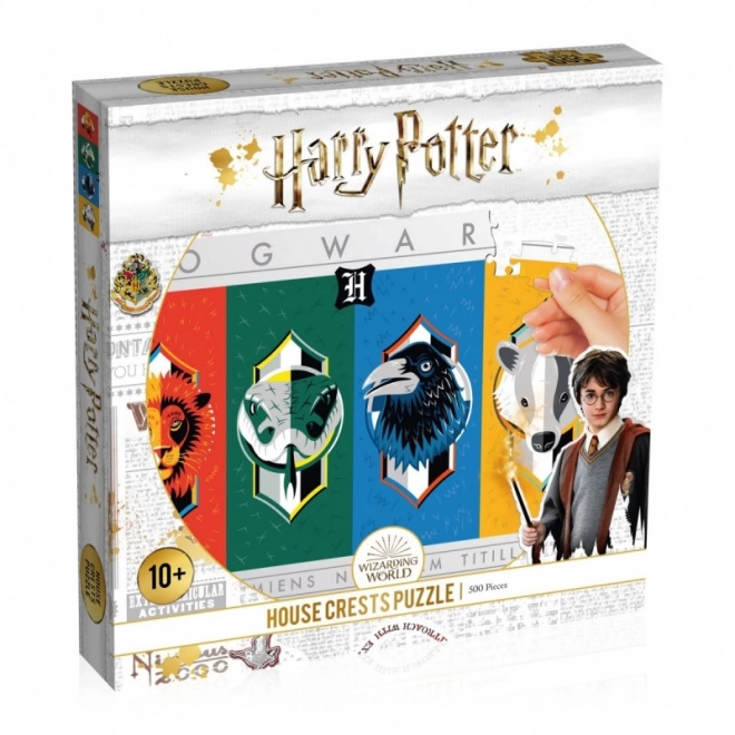 Puzzle stemma delle case di Harry Potter