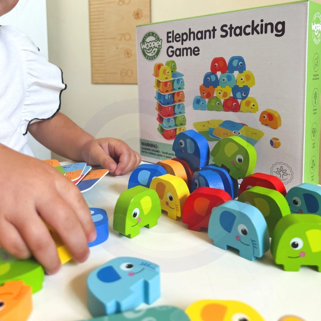 Woopie Elefante verde sull'elefante gioco