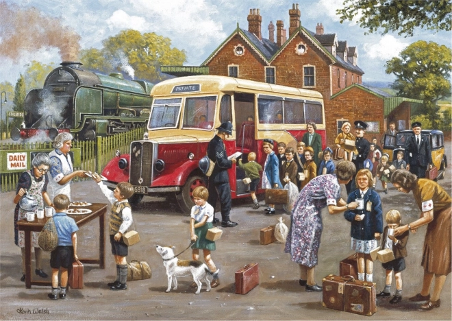 Puzzle Gibsons Evacuazione 4x500 pezzi