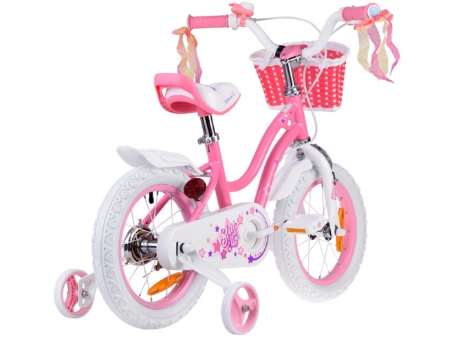 Bicicletta per ragazze Royal Baby Star Girl 14 pollici blu