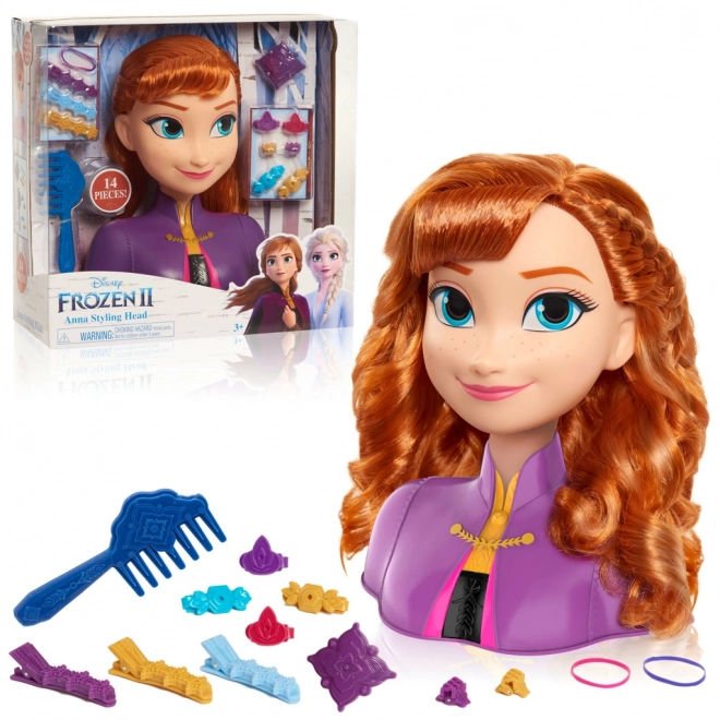 Testa per pettinature Disney Frozen II Anna