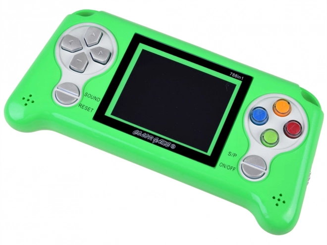 console portatile con 70 giochi – verde