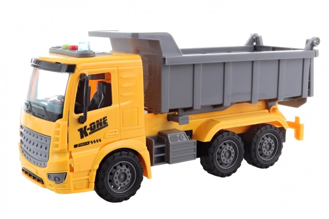 Camion ribaltabile a batteria per bambini