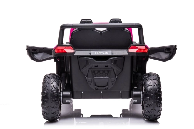 Auto elettrica per bambini 4x4 rosa