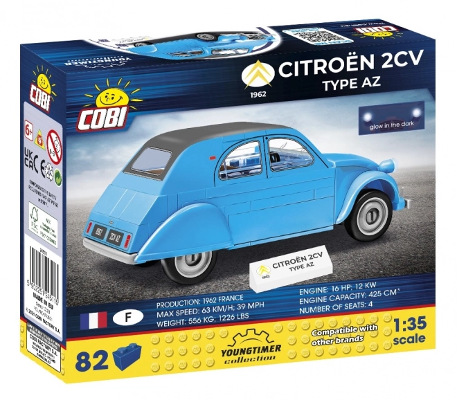 Modellino Citroen 2CV AZ 1962 in Scala