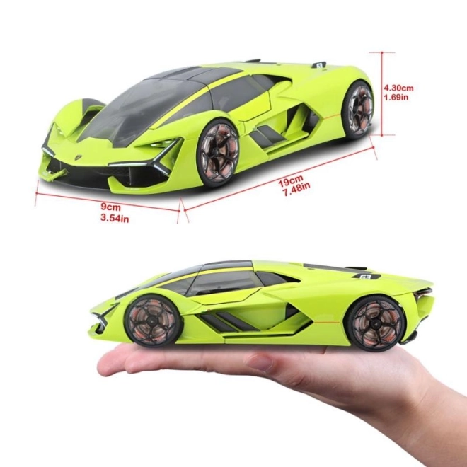 Lamborghini Terzo Millennio verde 1:24