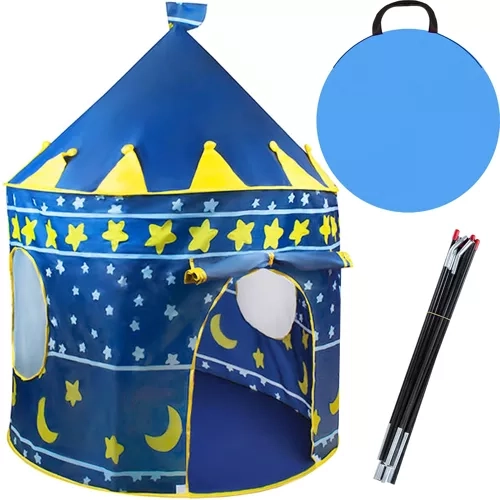 Tenda per bambini castello blu