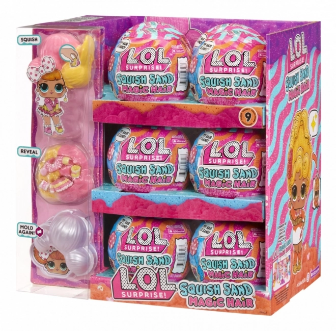 L.O.L. Surprise sabbia cinetica Totz display 12 pezzi