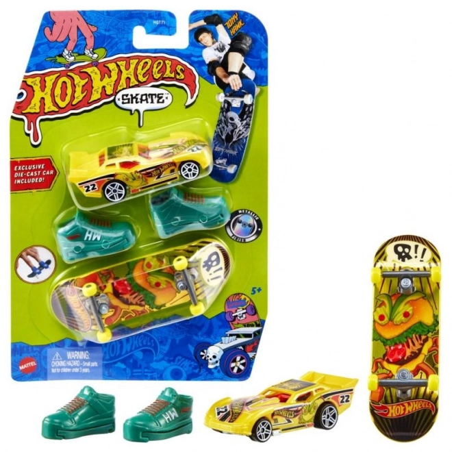 Collezione Hot Wheels Fingerboard e Scarpe da Skate