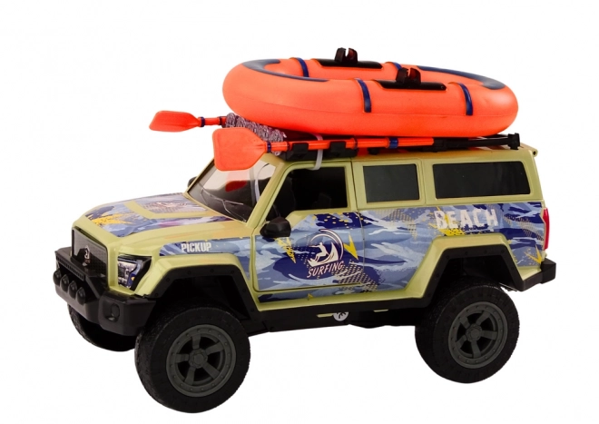 Auto da Spiaggia per Surfisti con Accessori