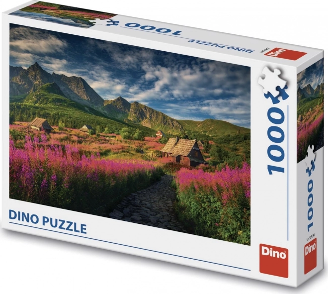 Puzzle di dinosauri - Valle dei Bruchi 1000 pezzi