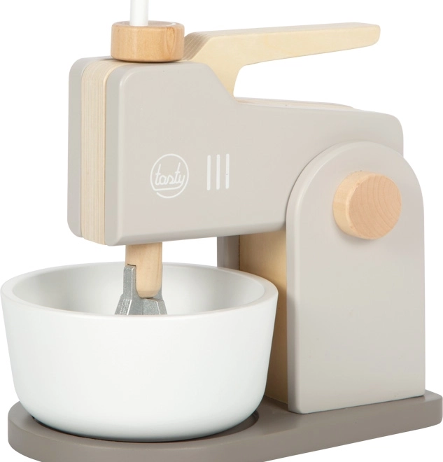 Robot da cucina in legno Small Foot 2 in 1 Tasty grigio