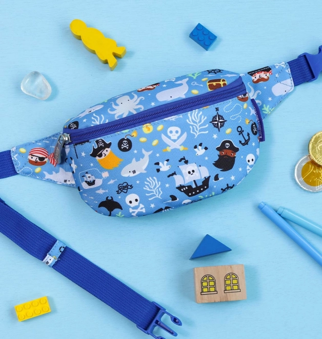 Marsupio per bambini con stampa pirata