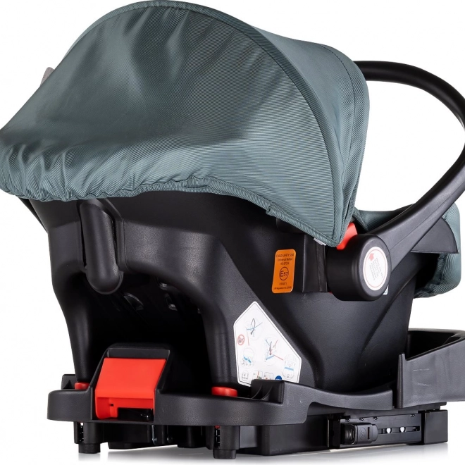 Seggiolino per bambini Aura i-Size 40-85 cm Basil