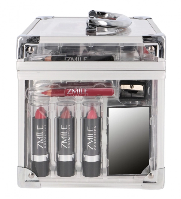 Valigia cosmetica trasparente