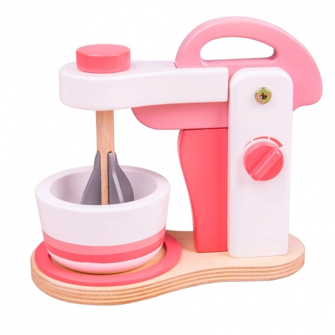 Mixer In Legno Rosa Bigjigs Toys