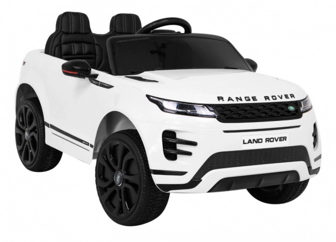 Macchina elettrica Range Rover Evoque bianca