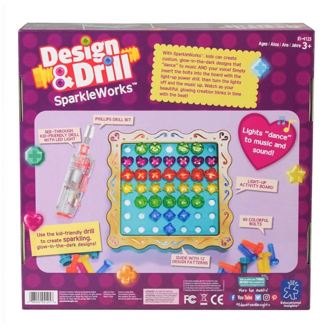 Set Costruzioni con Trapano e Cacciavite Design & Drill di Learning Resources