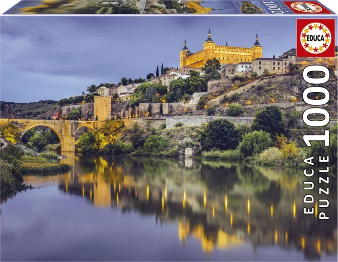 Puzzle Tramonto in Spagna: Toledo 1000 Pezzi