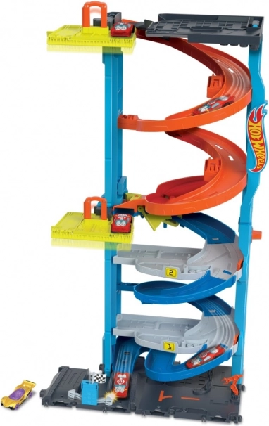 Hot Wheels City torre da corsa 66 cm con macchinina