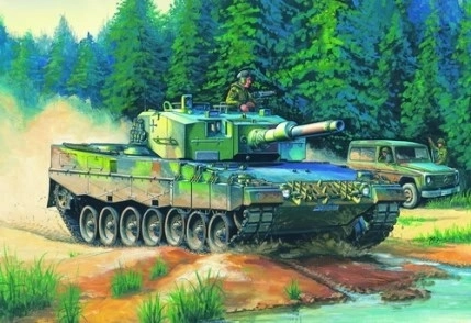 Carro armato tedesco Leopard 2 A4 da assemblare