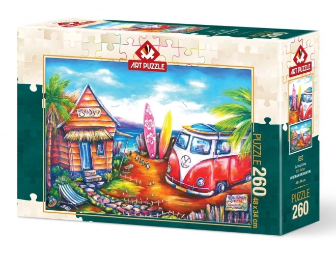 Puzzle campeggio surf 260 pezzi