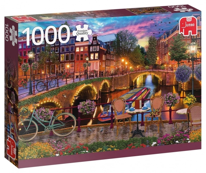 Puzzle canali di Amsterdam 1000 pezzi