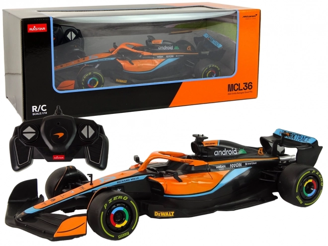 Auto R/C da corsa McLaren F1 arancione