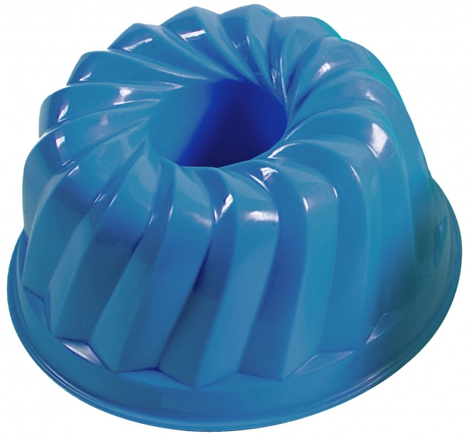 Stampino per sabbia a forma di ciambella Androni - 12 cm, blu