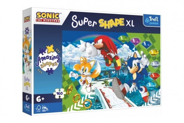 Puzzle Super Shape XL Sonic Felice 160 Pezzi